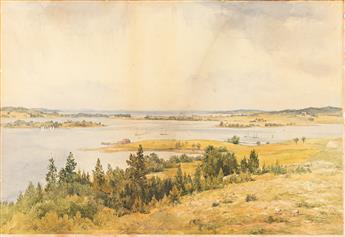 JOHN HENRY HILL View of Lake George, New York.
